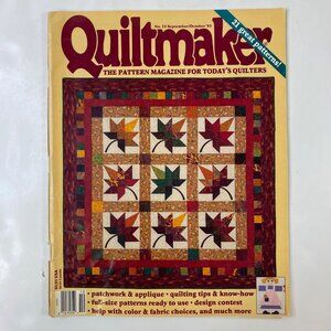 Quiltmaker Magazine Issue No. 33 Sept/Oct 1993 21 Great Patterns Techniques Tips